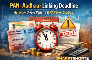 PAN–Aadhaar Linking Deadline Near: Act Now to Avoid PAN Deactivation PAN–Aadhaar linking deadline