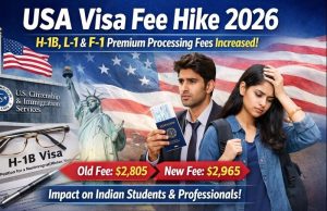 H-1B, L-1 వీసాల ప్రీమియం ప్రాసెసింగ్ ఫీజు పెంపు | మార్చి 1 నుంచి కొత్త రేట్లు usa visa fee hike 2026